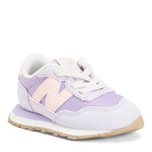 NEW BALANCE 237 Toddler SLIP ON SNEAKERS Lilac and Light Pink